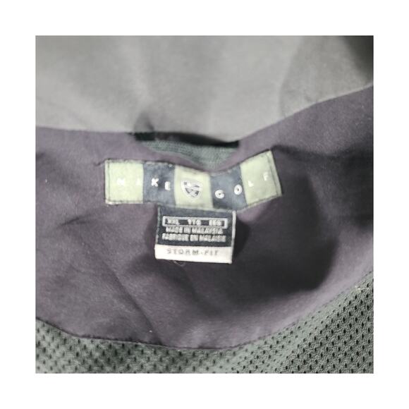 Nike Golf Black Storm Fit Jacket Windbreak Coat Men's Size XXL - Picture 5 of 6